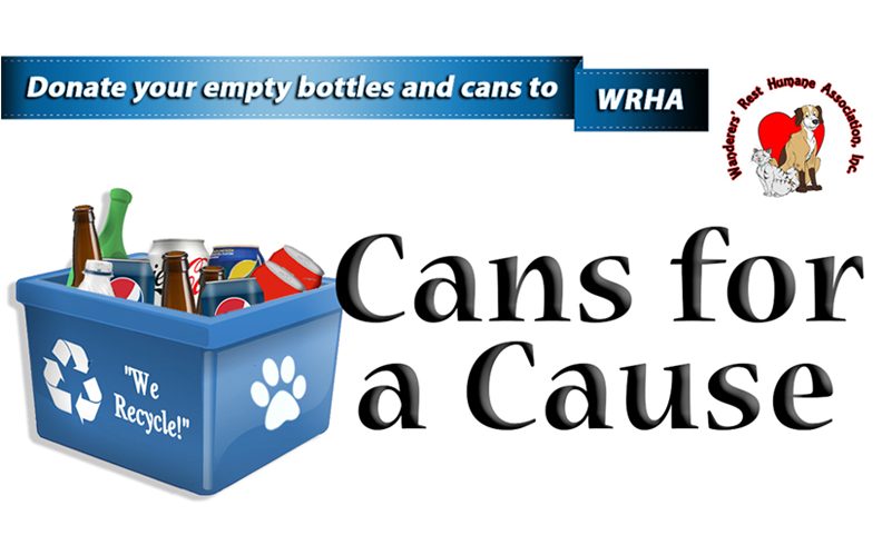Donate your bottles and cans to us!